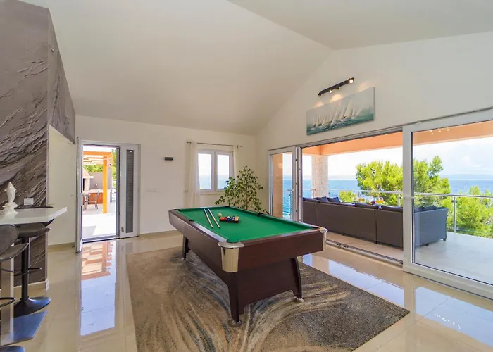 Beachfront Grski Rat Korcula With Pool By Adriaticluxuryvillas