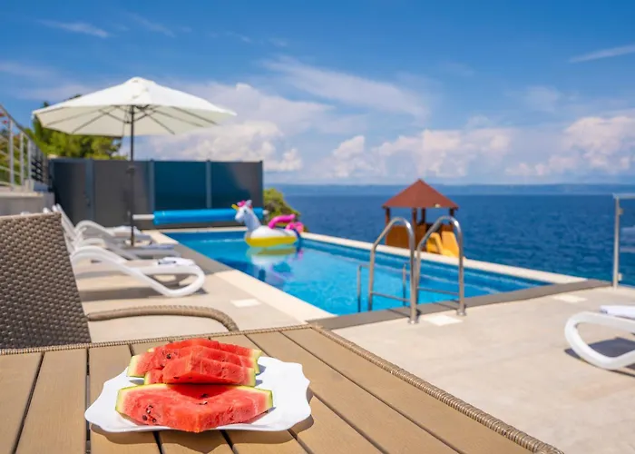 ヴィラ Beachfront Grski Rat Korcula With Pool By Adriaticluxuryvillas *